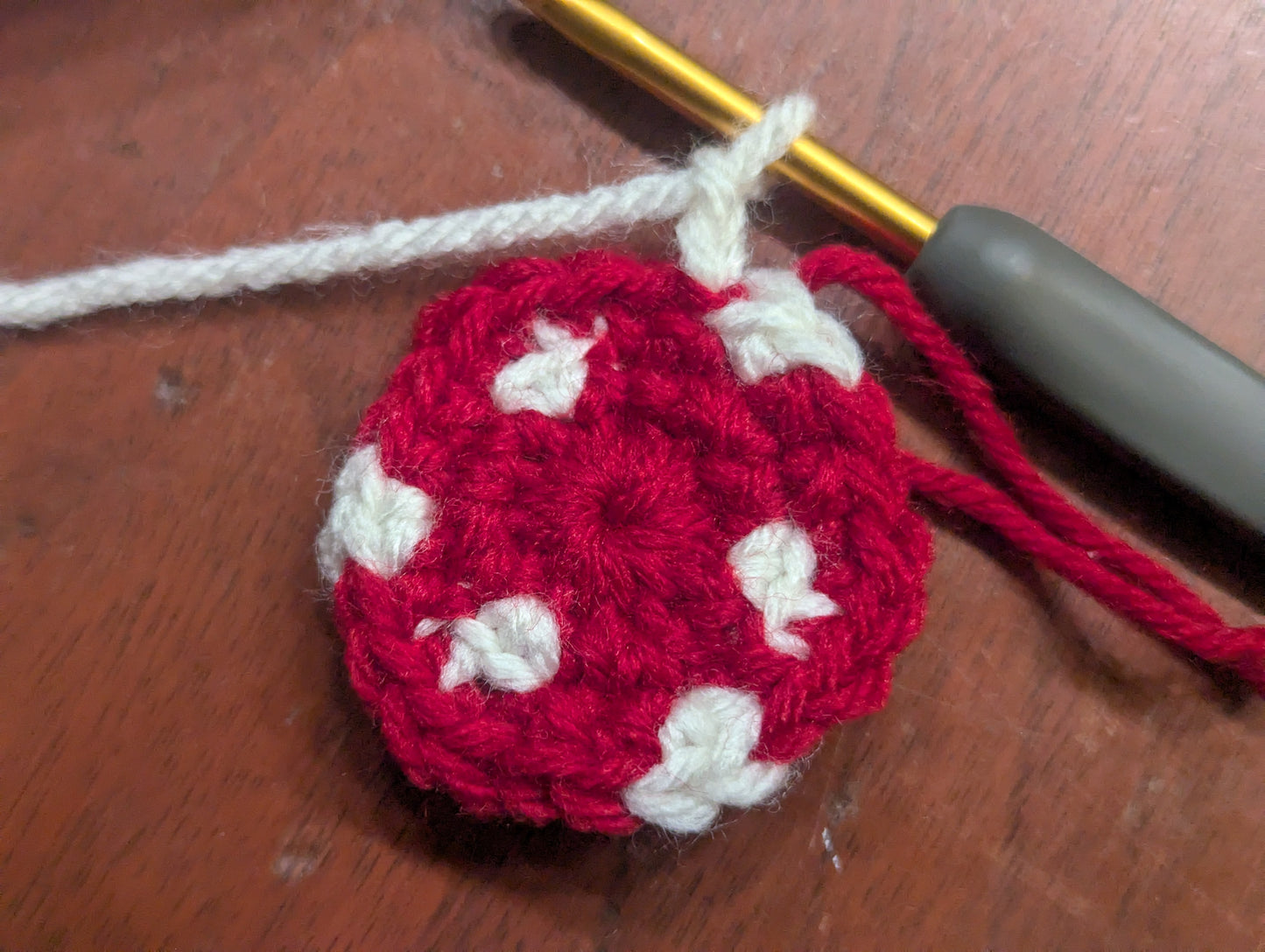 Mushroom Stegosaurus Pattern