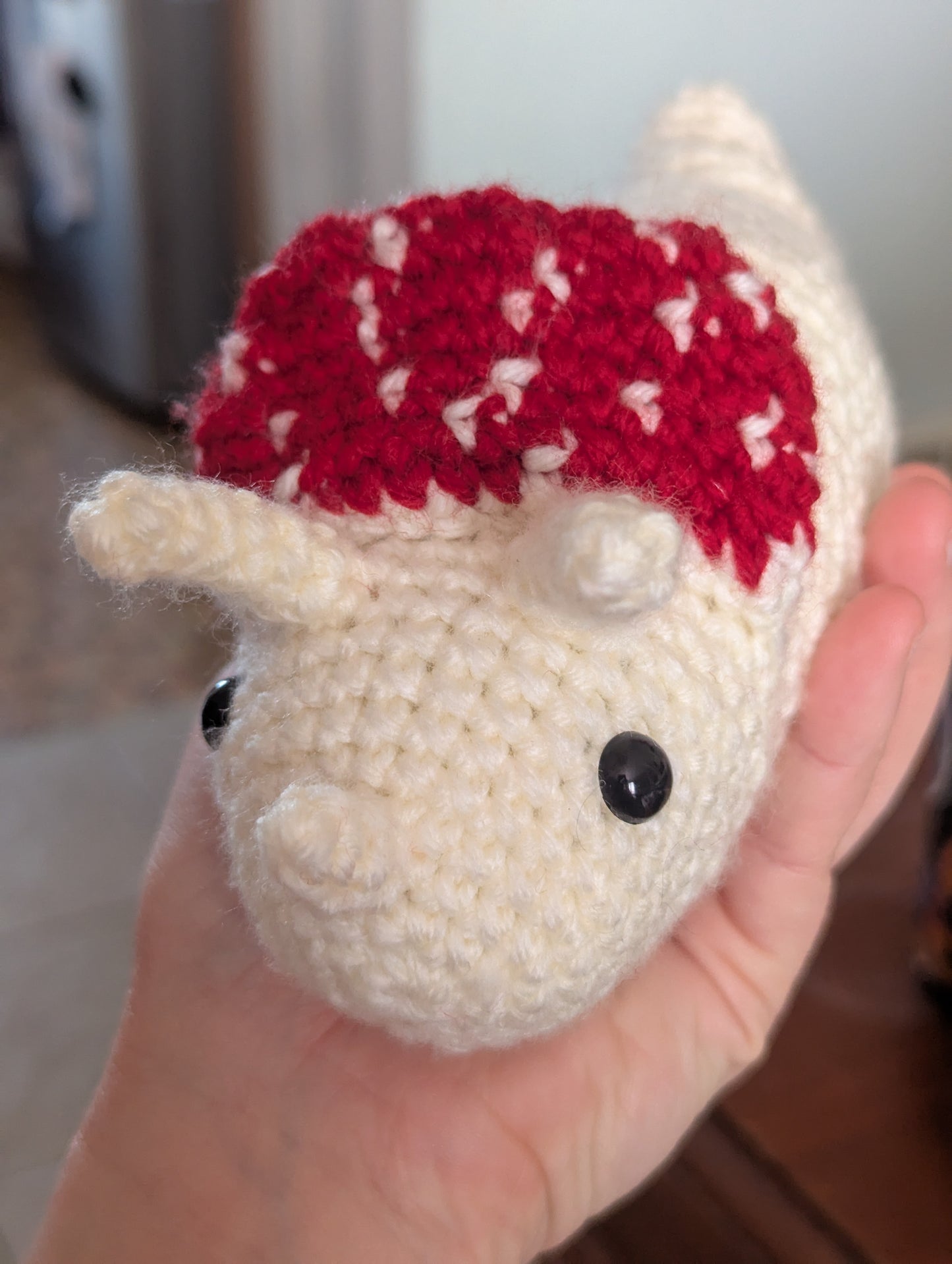 Mushroom Triceratops Pattern