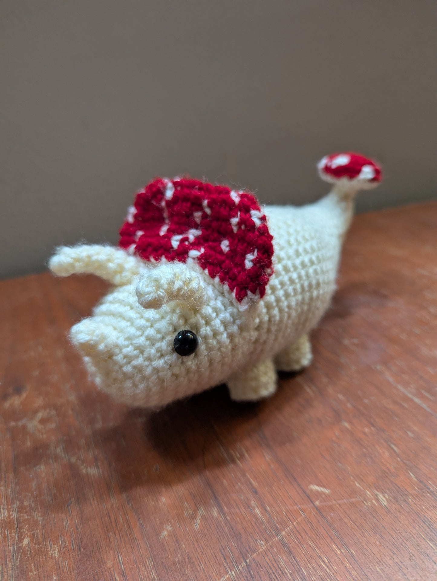 Mushroom Triceratops Pattern