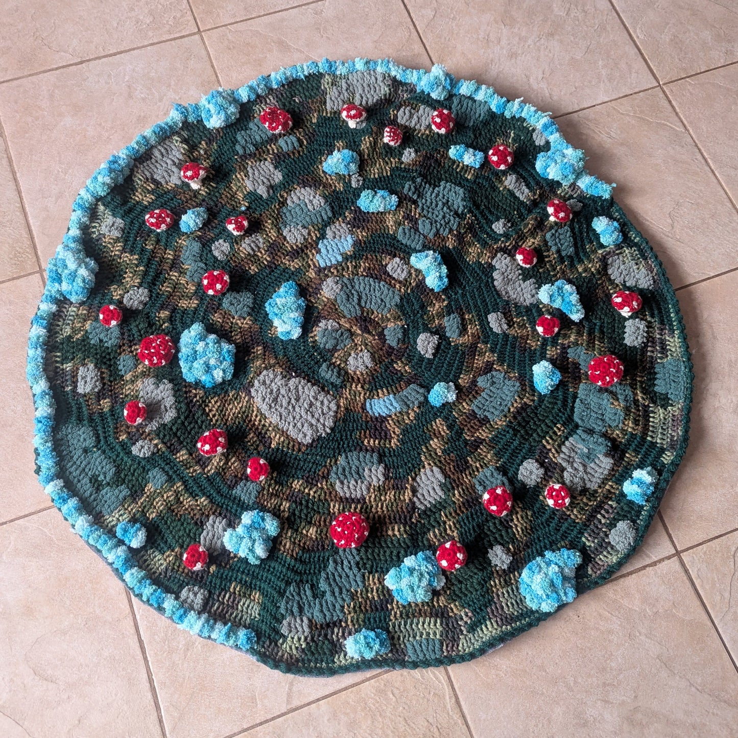 Fairy Ring Rug Pattern