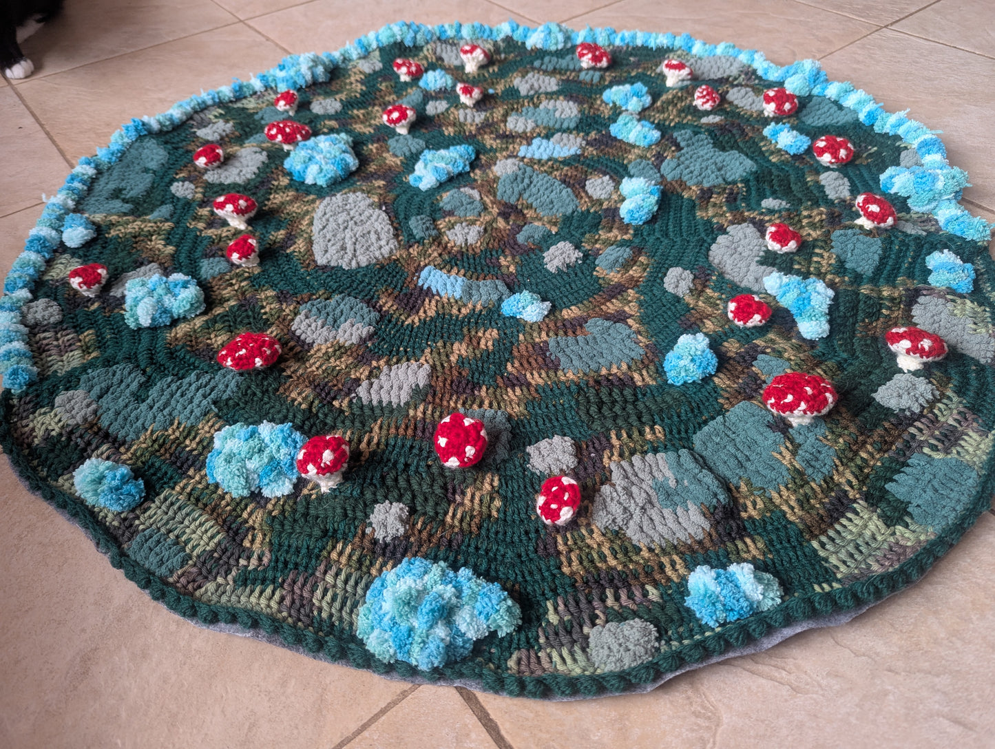 Fairy Ring Rug Pattern