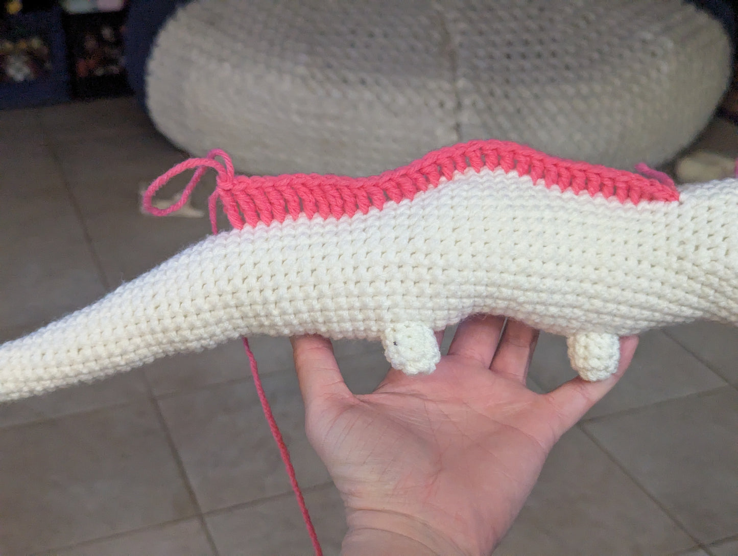 Axolotl Dragon Pattern