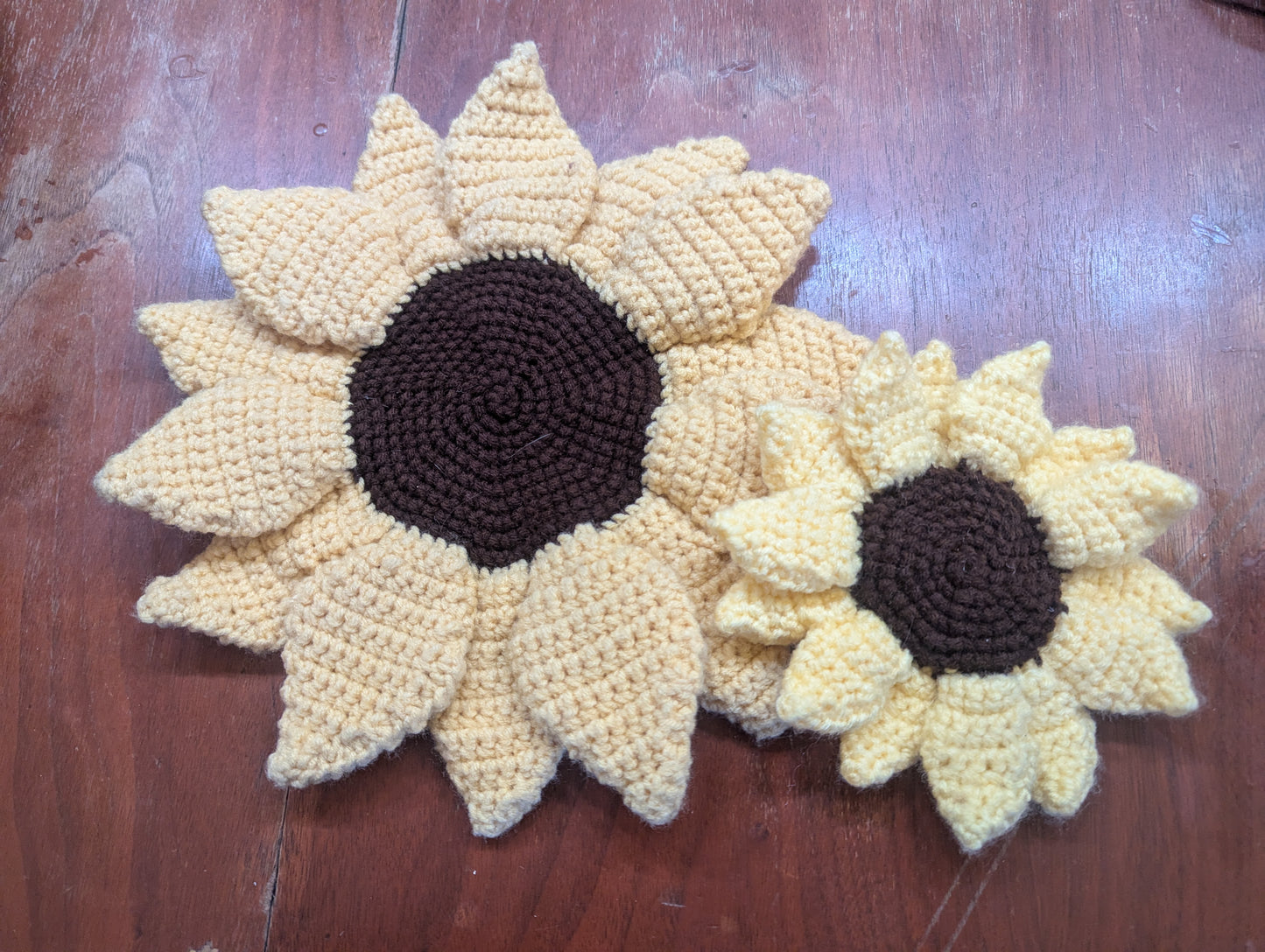 No-Sew Sunflower Pattern