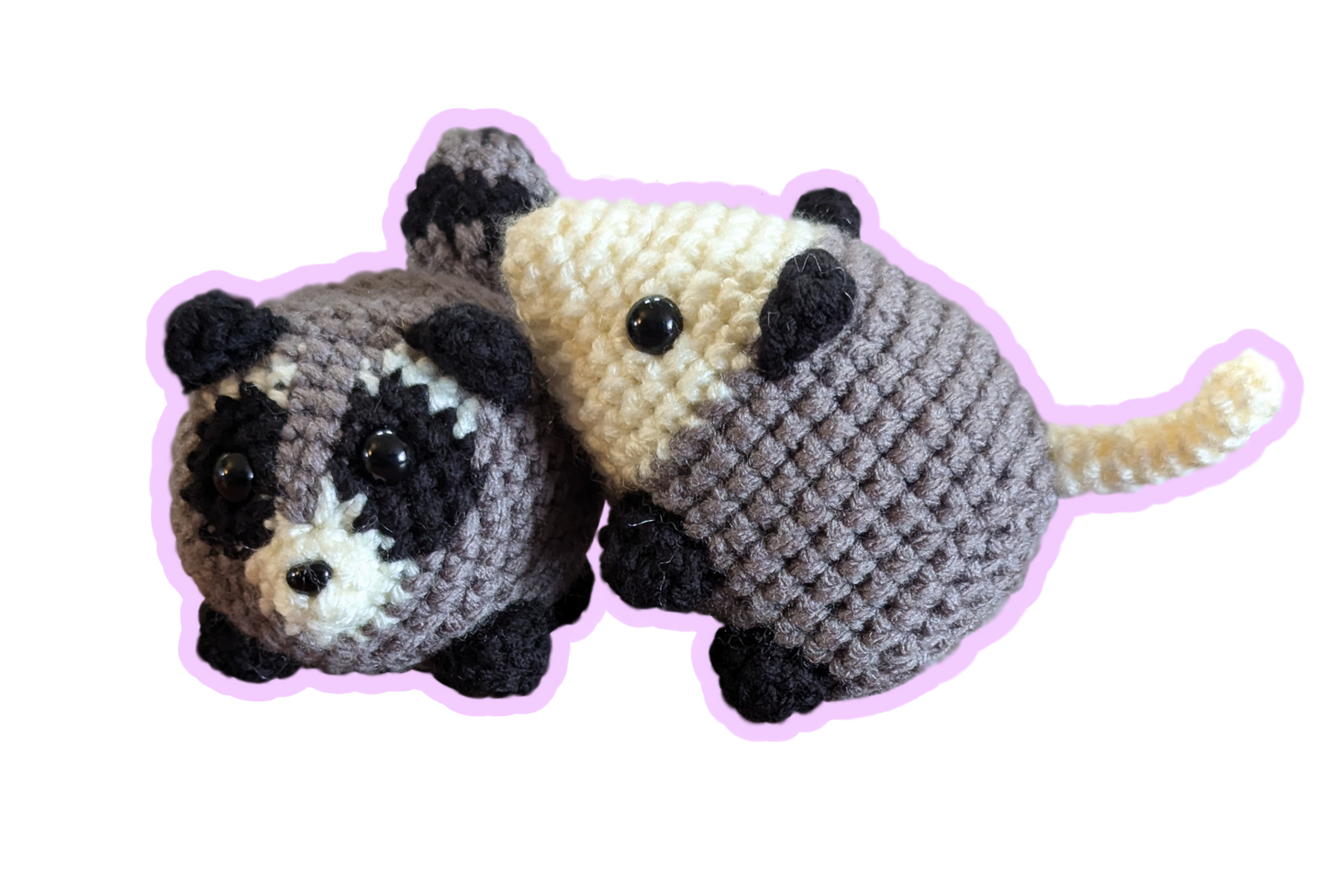 DIY Crochet Kit: Trash Cat 2-in-1