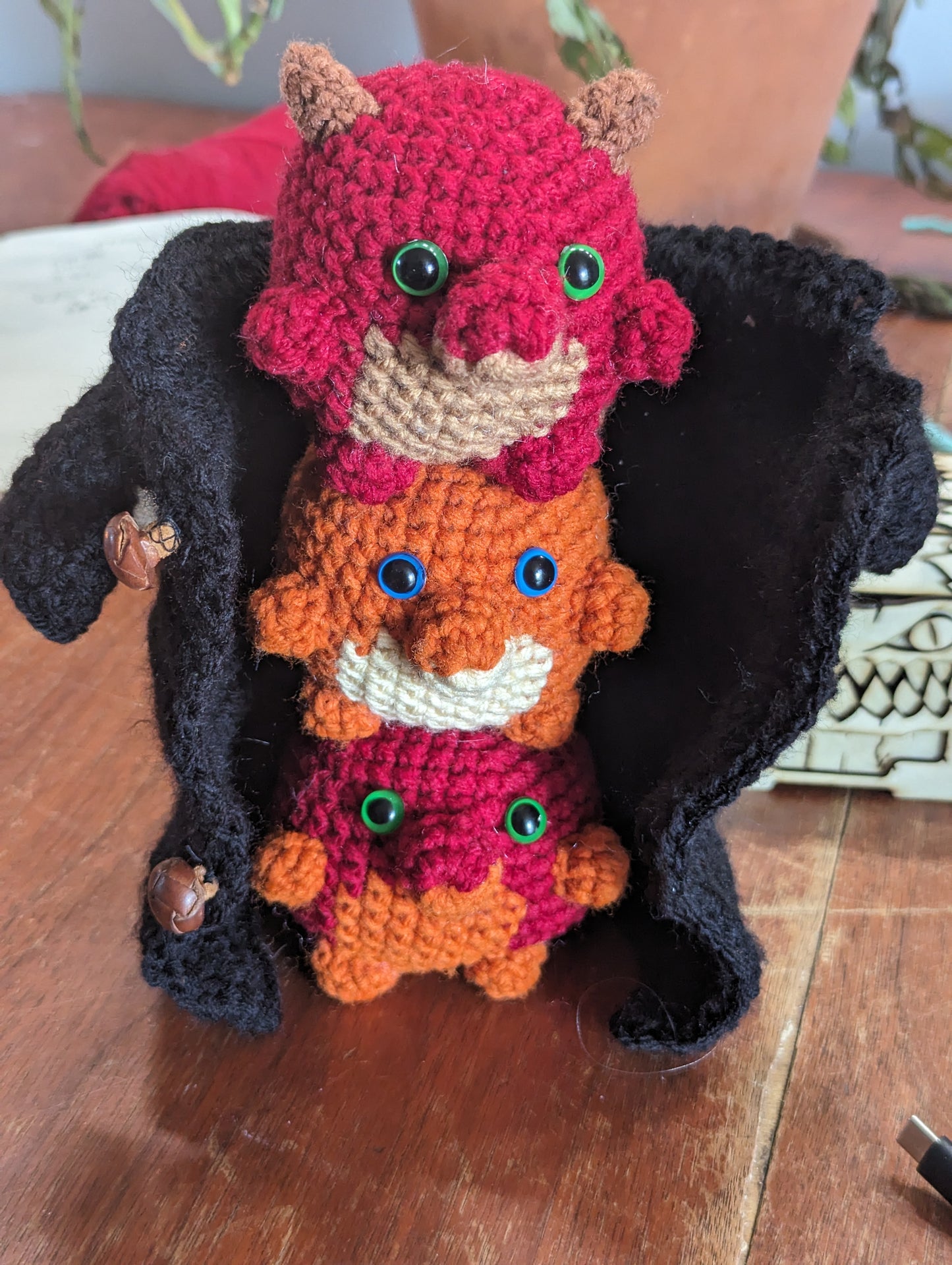 3 Kobolds in a Trenchcoat Crochet Pattern