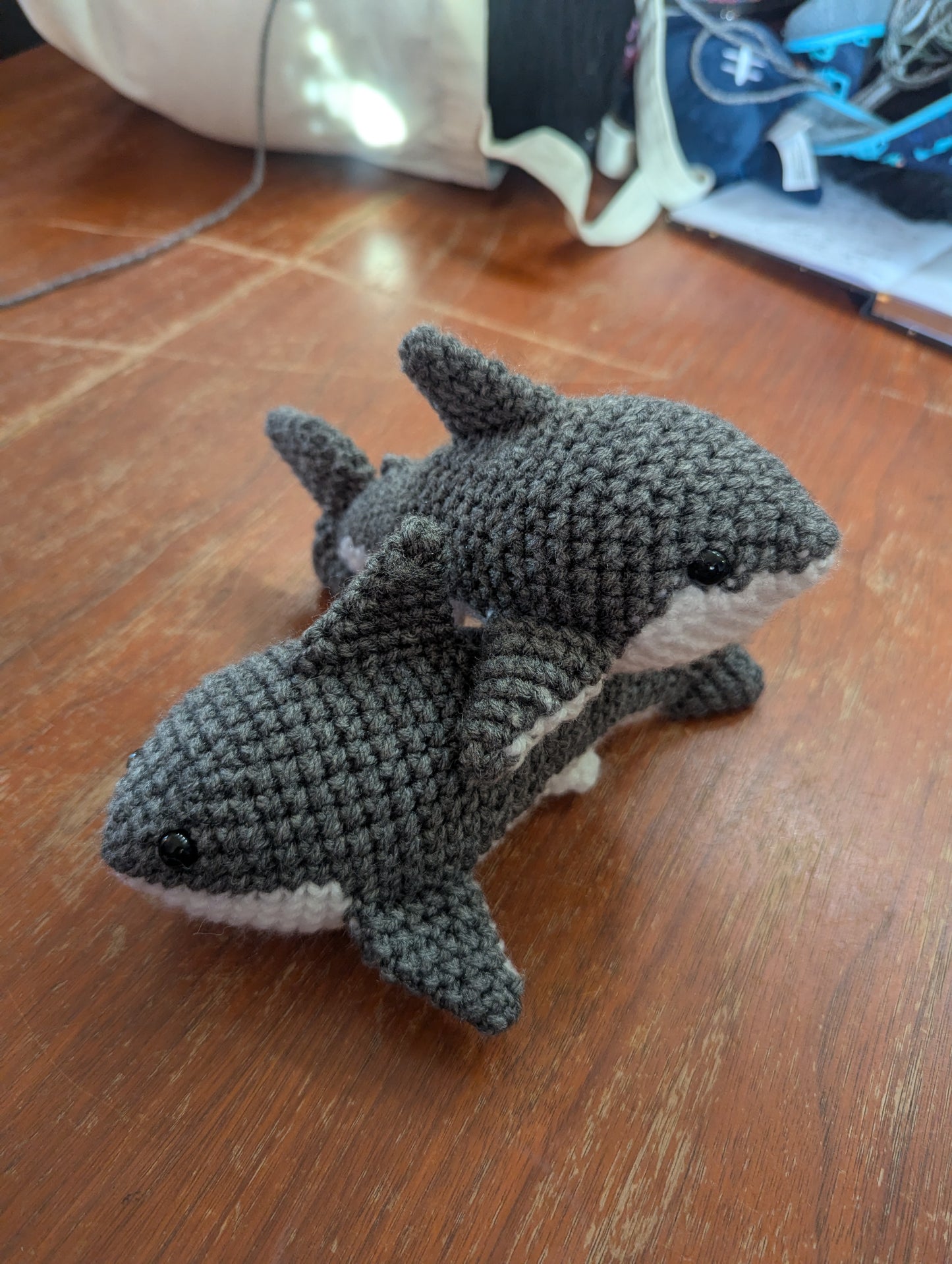 Great White Shark Amigurumi Plushie Crochet Pattern