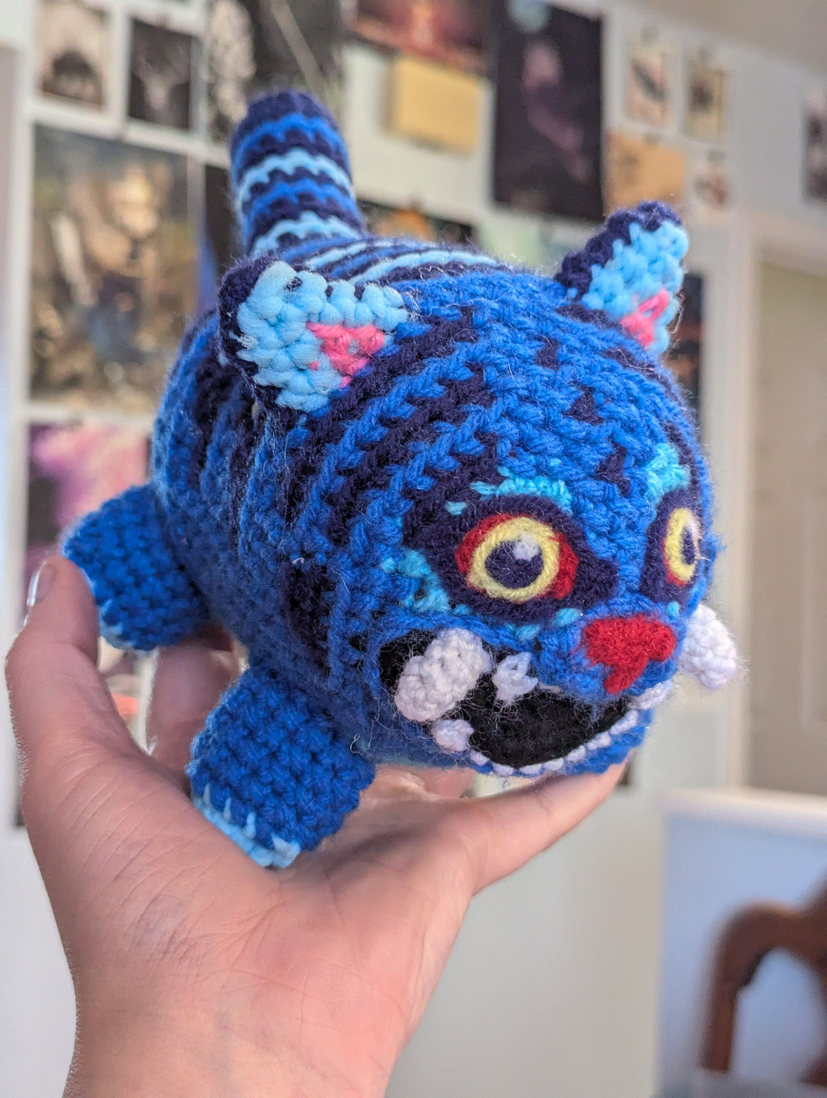 Derpy Knitting Pattern Derpy Tiger Pattern – Stonecobra Creations