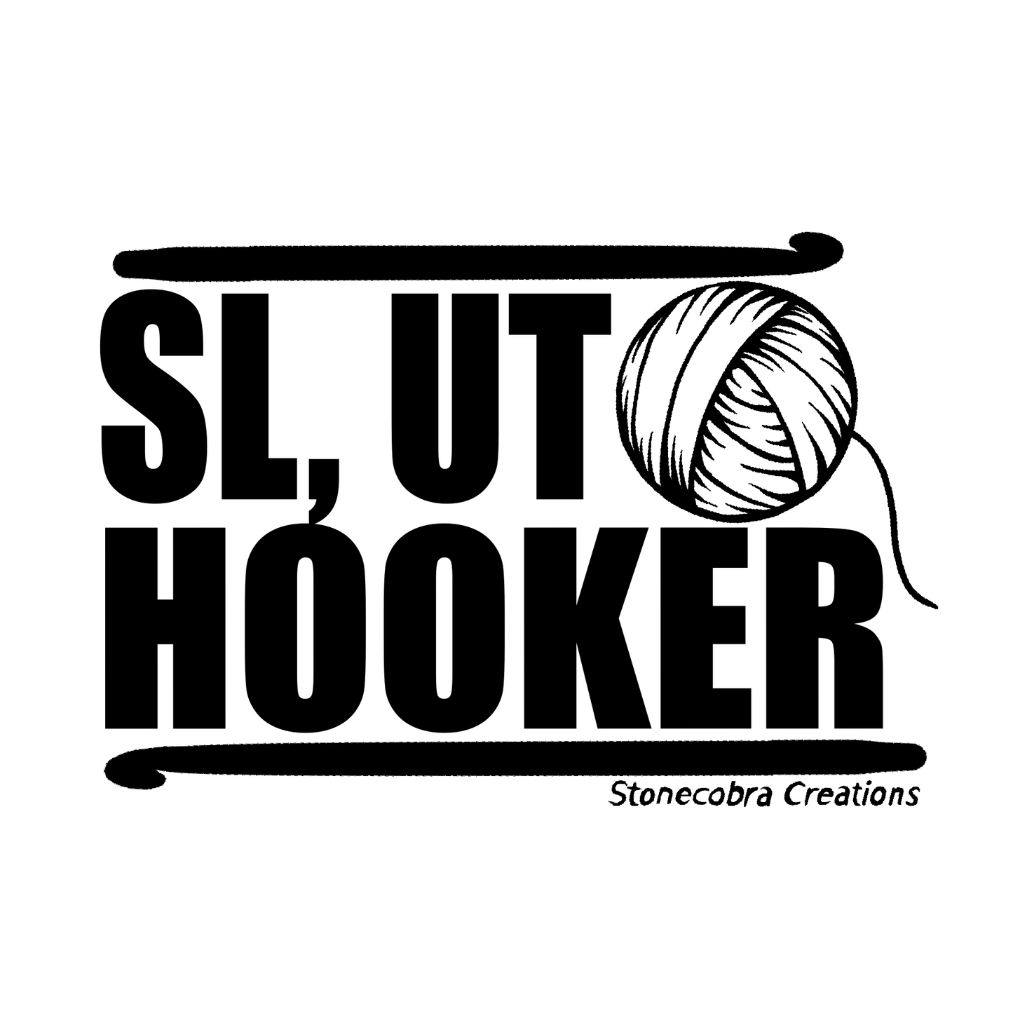 SL, UT Hooker Stickers