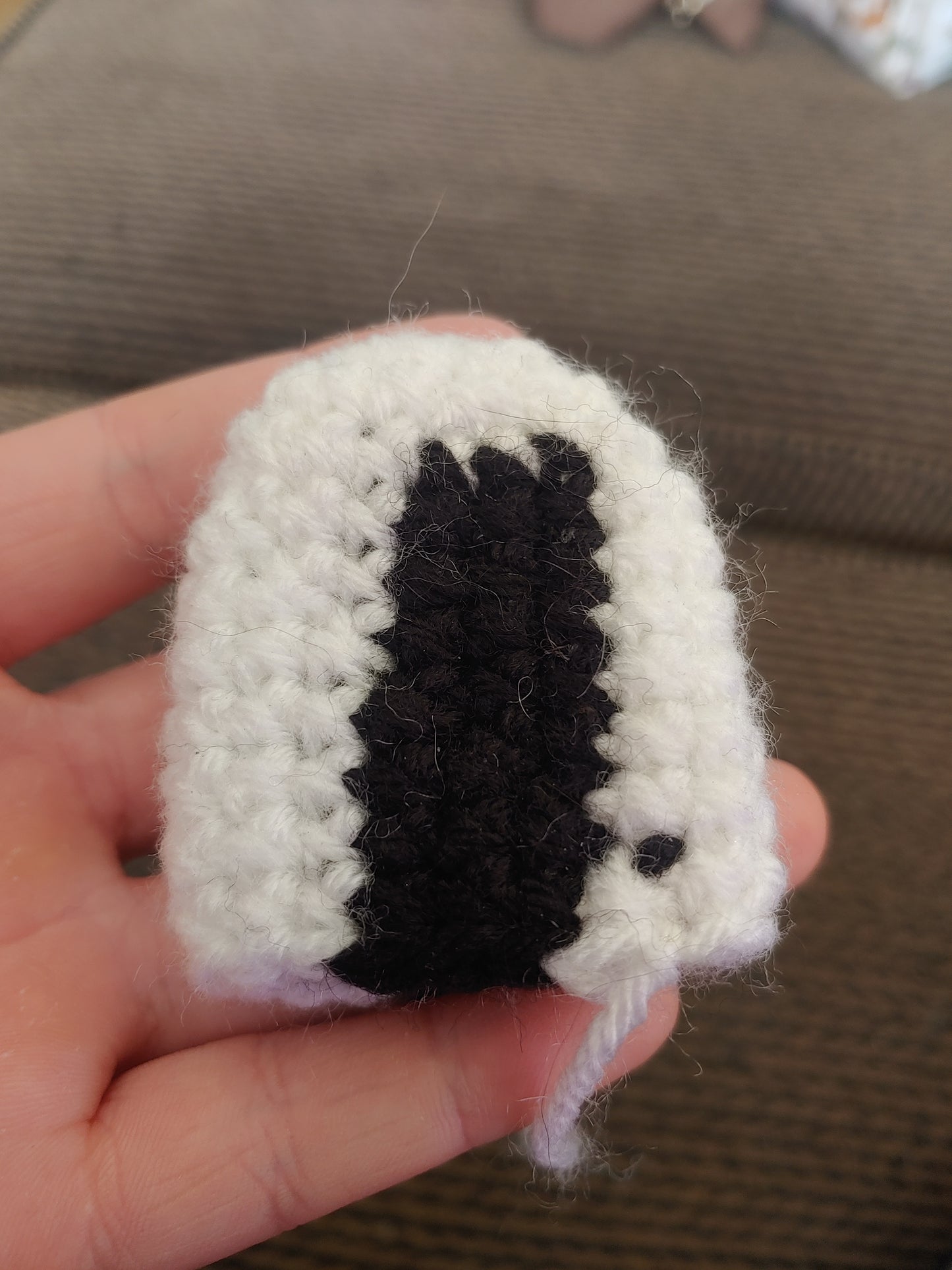 Skunk Beanimal Crochet Pattern