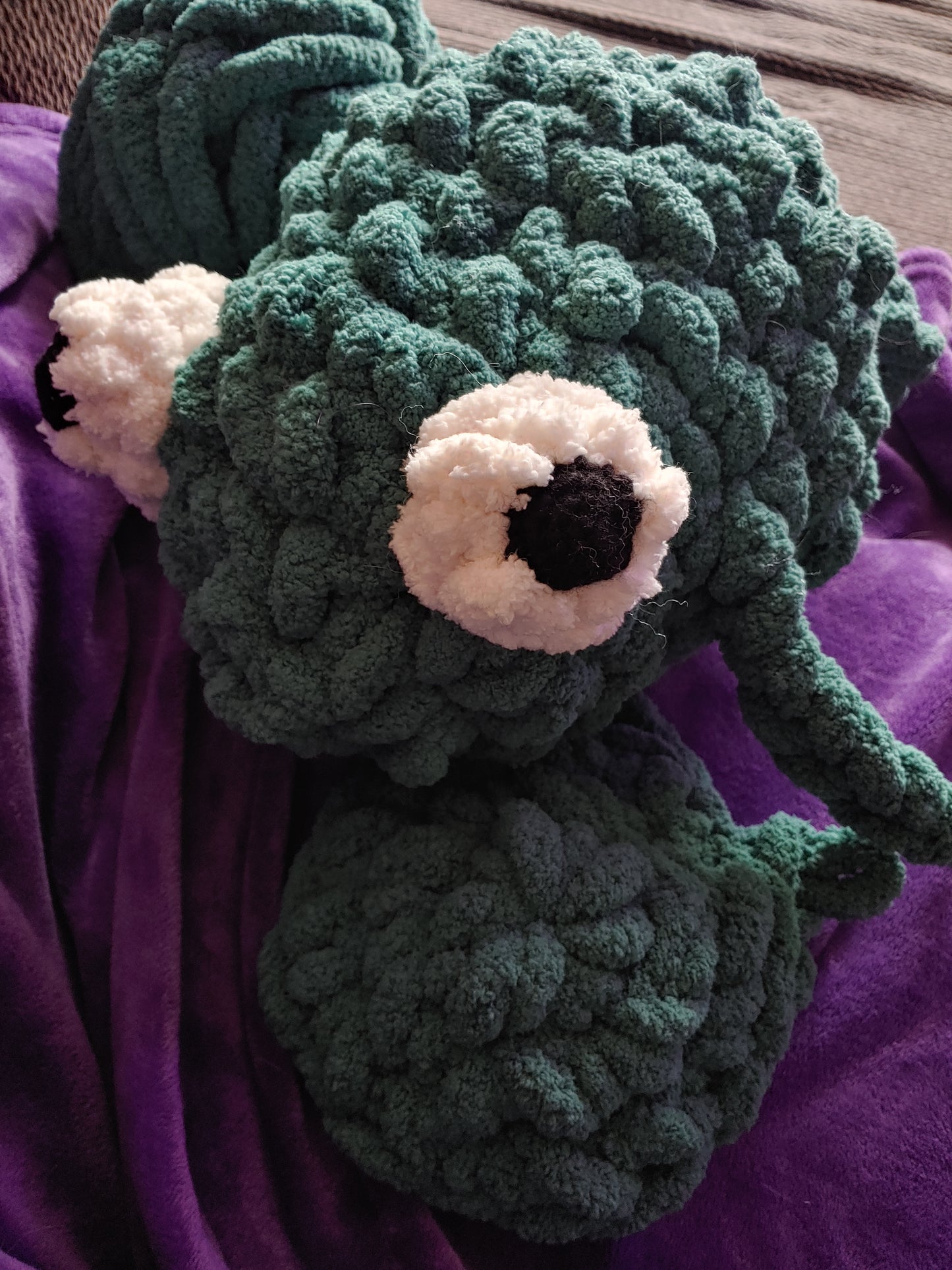 Giant Frog Amigurumi Crochet Pattern